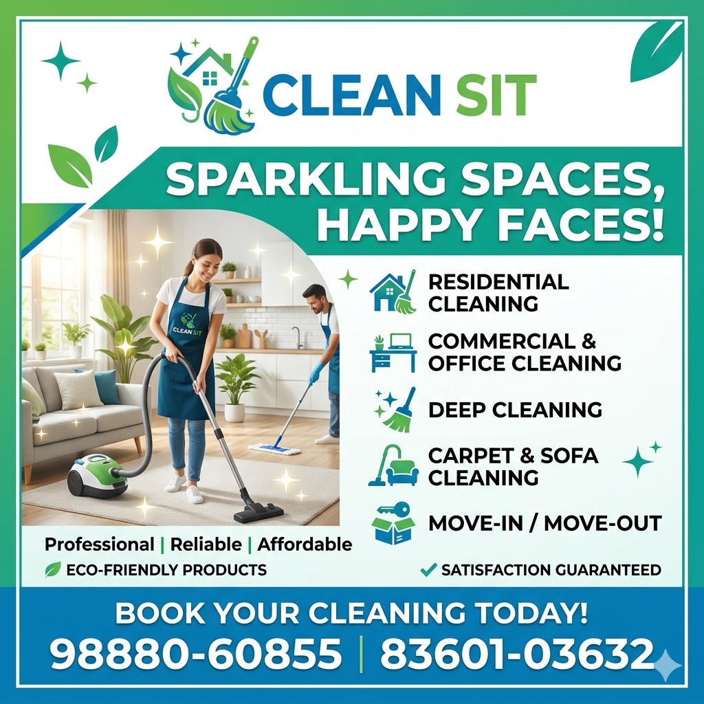 Clean Sit Services In Affordable Prices
